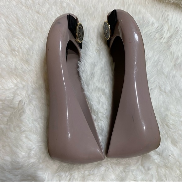 3/$32 Melissa x Jason Wu Pastel Pink Jelly Flats With Owls Size 8 - Picture 7 of 9